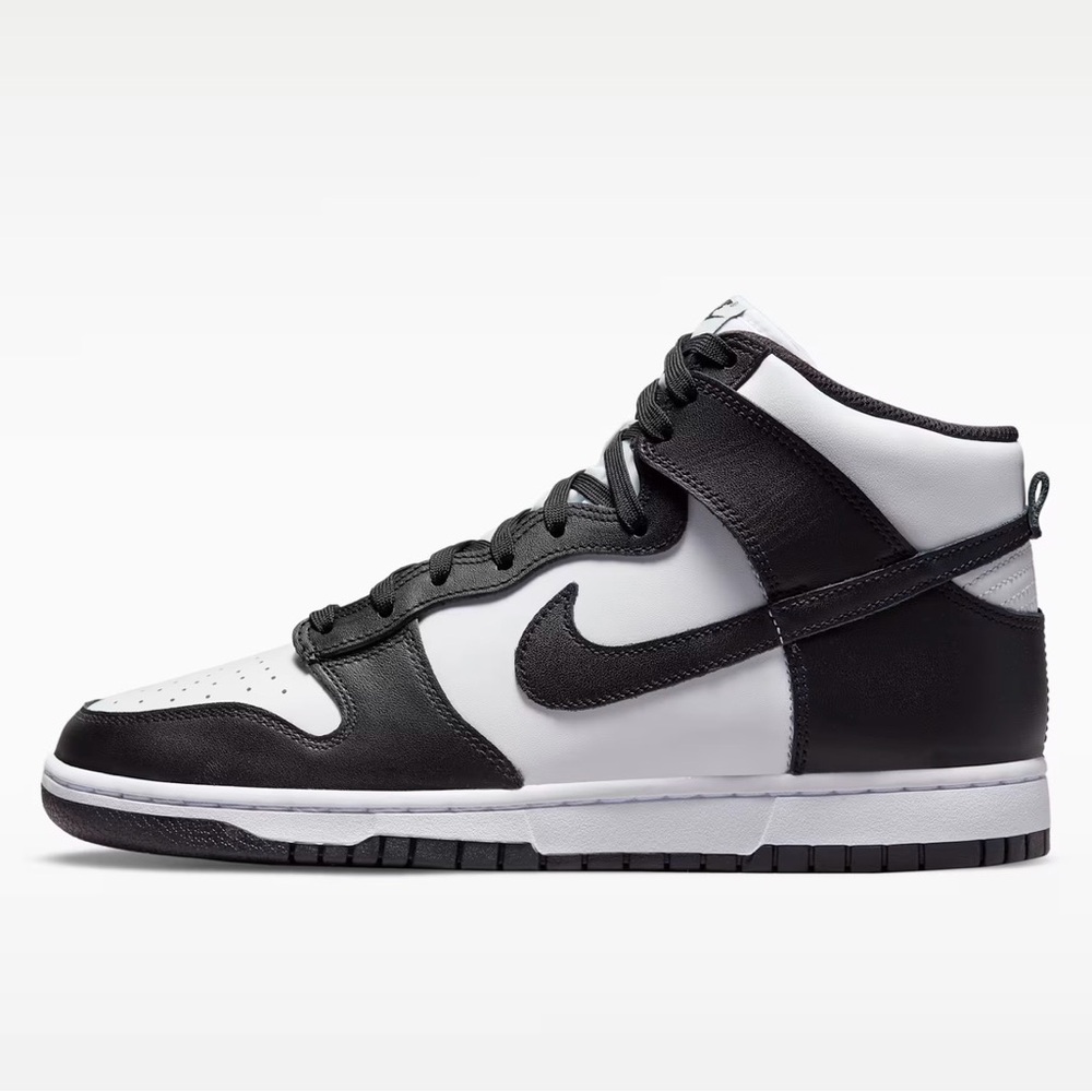 Nike Women’s Dunk High- Black & White